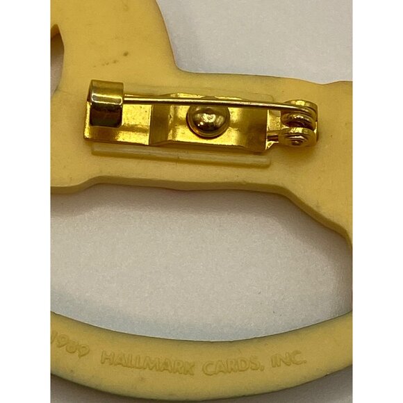 Vintage 1989 Hallmark Rocking Horse Christmas Pin Brooch Hand-Painted Collectibl - Picture 9 of 9